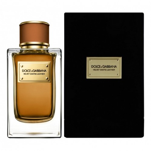 DOLCE & GABBANA Velvet Exotic Leather